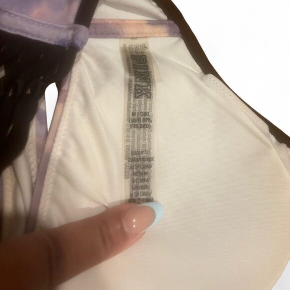 Victoria's Secret Y2K Marble Bikini Top - Picture 3 of 4